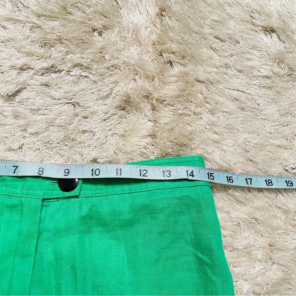 Mara Hoffman Kelly Green Linen Pants - Picture 6 of 7
